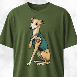 I Love Mom Tattoo Italian Greyhound T Shirt Gift For Mom