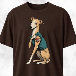 I Love Mom Tattoo Italian Greyhound T Shirt Gift For Mom
