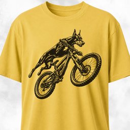 MTB Dobie T Shirt Gift For Dog Lover