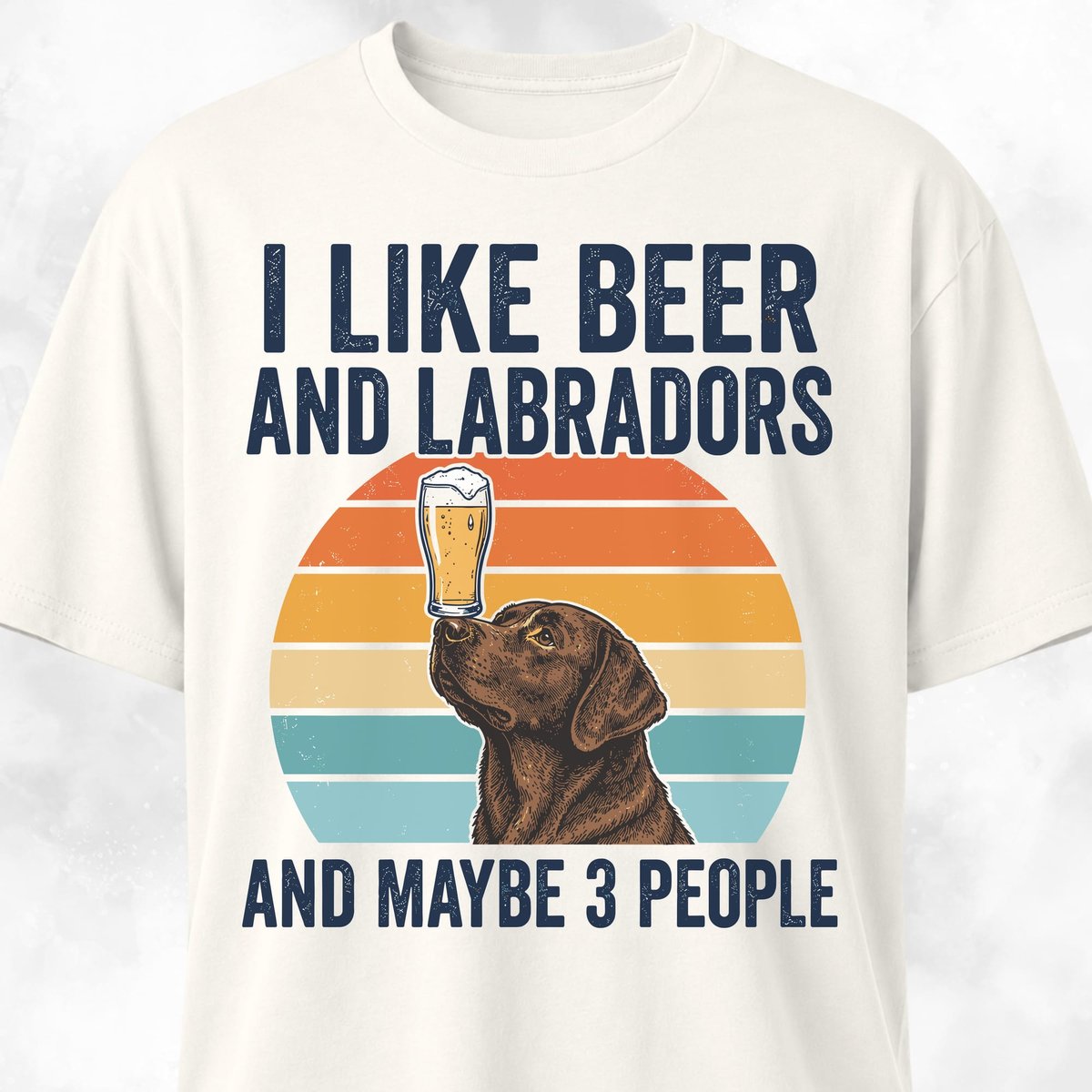 I Like Beer And Labradors T Shirt Gift For Dog Lover