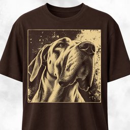Modern Great Dane T Shirt Gift For Dog Lover