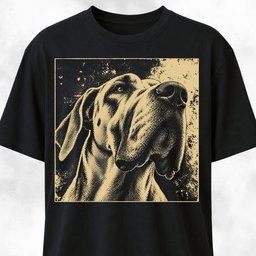 Modern Great Dane T Shirt Gift For Dog Lover
