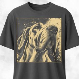 Modern Great Dane T Shirt Gift For Dog Lover