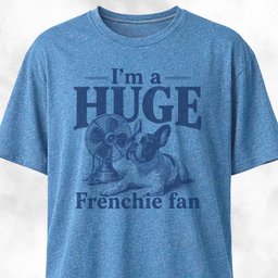Im A Huge Frenchie Fan 2 T Shirt Gift For Dog Lover