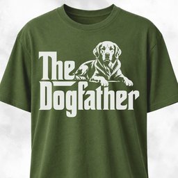 The Dogfather Golden Retriever T-Shirt