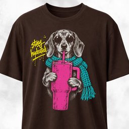 Stay Hydrated Dachshund T Shirt Gift For Dog Lover