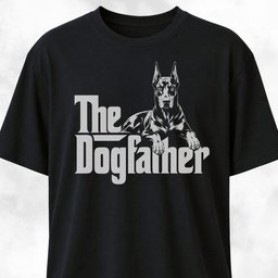 The Dogfather Doberman T-Shirt