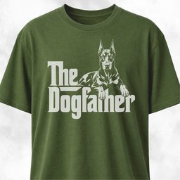 The Dogfather Doberman T-Shirt
