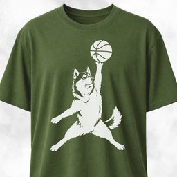 Jordan Husky T Shirt Gift For Dog Lover