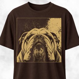 Modern English Bulldog T Shirt Gift For Dog Lover