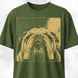 Modern English Bulldog T Shirt Gift For Dog Lover