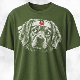 Good Fortune Goldie T Shirt Gift For Dog Lover