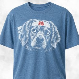 Good Fortune Goldie T Shirt Gift For Dog Lover
