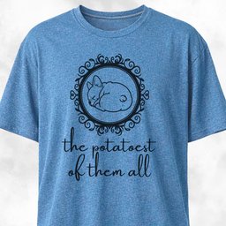 The Potatoest Of Them All French Bulldog T Shirt Gift For Dog Lover
