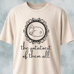 The Potatoest Of Them All French Bulldog T Shirt Gift For Dog Lover
