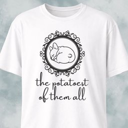 The Potatoest Of Them All French Bulldog T Shirt Gift For Dog Lover