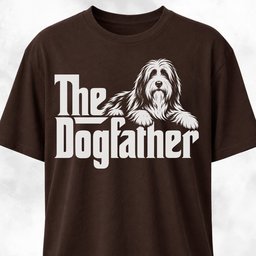 The Dogfather Bearded Collie T-Shirt