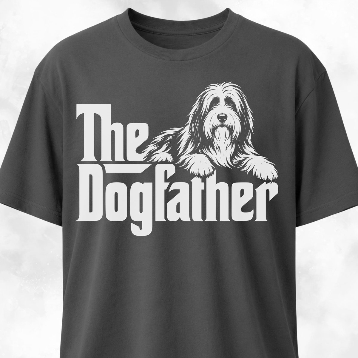 The Dogfather Bearded Collie T-Shirt