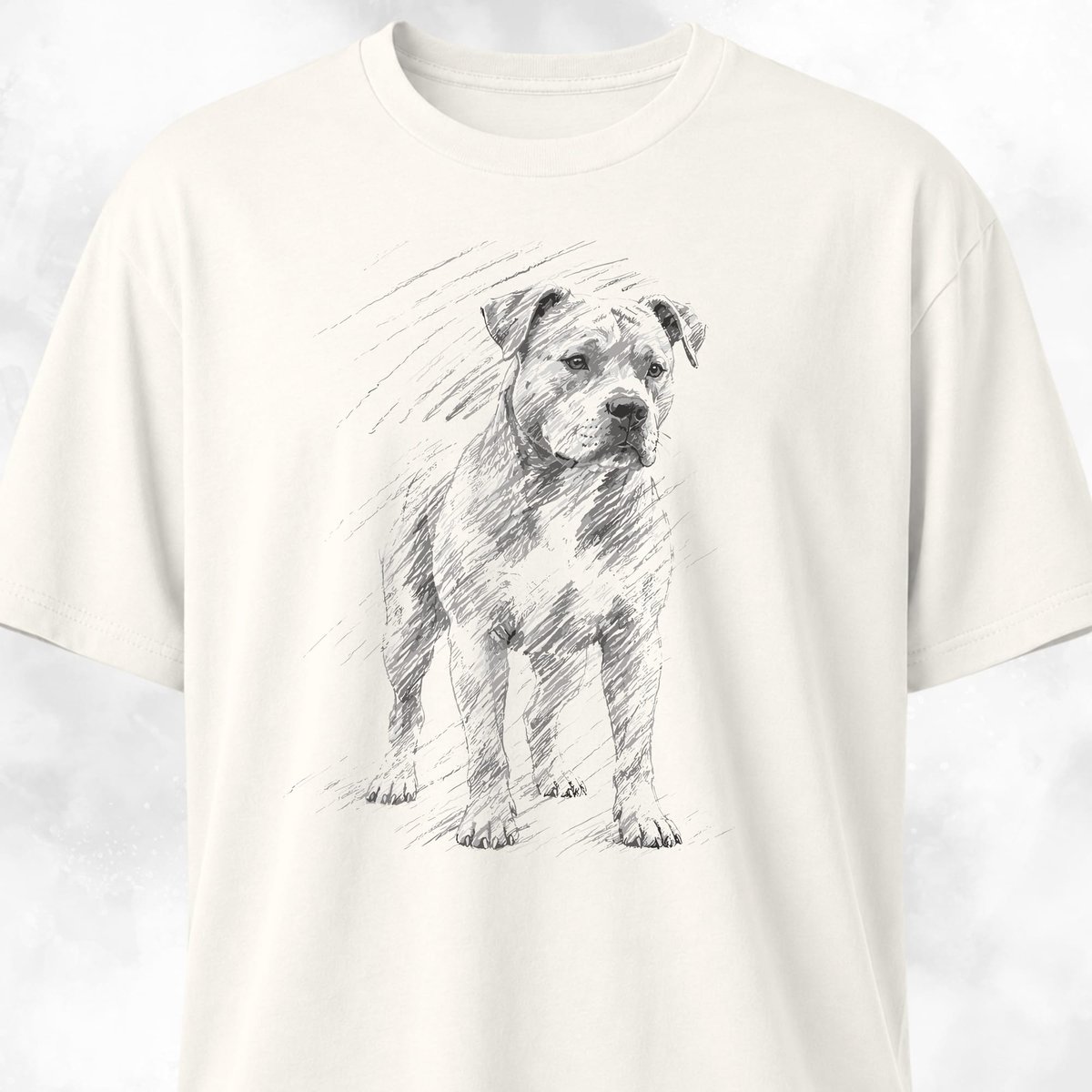 Pencil Pittie T Shirt Gift For Dog Lover