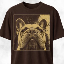 Modern French Bulldog T Shirt Gift For Dog Lover