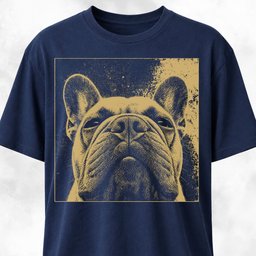 Modern French Bulldog T Shirt Gift For Dog Lover