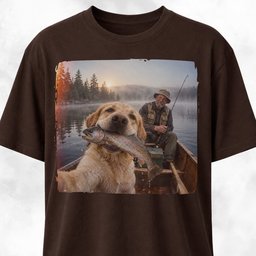 Golden Retriever Big Catch T Shirt Gift For Dog Lover