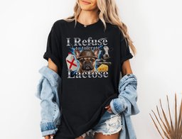 Lactose Intolerance Frenchie T Shirt Gift For Dog Lover