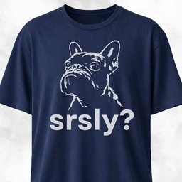 Srsly French Bulldog T Shirt Gift For Dog Lover