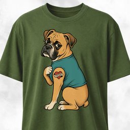 I Love Mom Tattoo Boxer T Shirt Gift For Mom