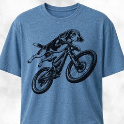 MTB Beagle T Shirt Gift For Dog Lover