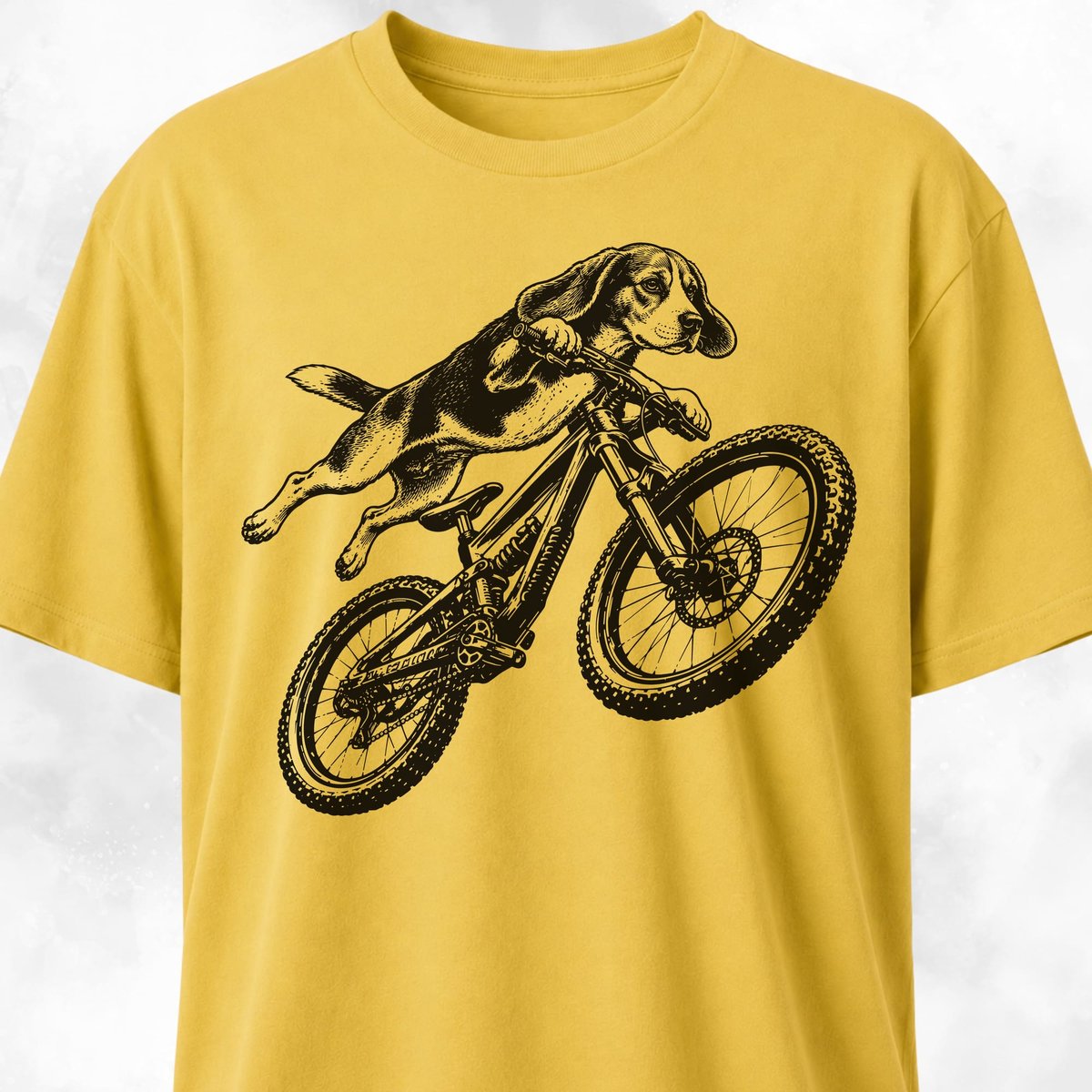 MTB Beagle T Shirt Gift For Dog Lover
