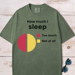 How Much I Sleep Funny Chart T Shirt Gift For Dog Lover
