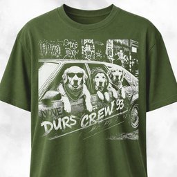 Goldies Gang In A Car T Shirt Gift For Dog Lover