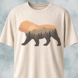 Sunset English Bulldog T Shirt Gift For Dog Lover