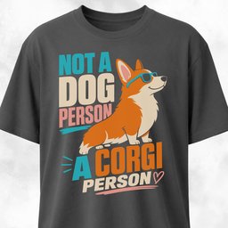 Not A Dog Person Corgi T Shirt Gift For Dog Lover