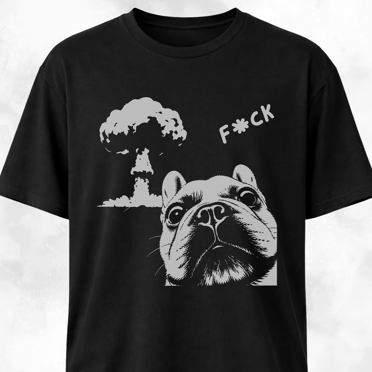 Mushroom Frenchie Selfie T Shirt Gift For Dog Lover