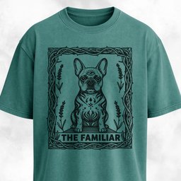 The Familiar Mystic French Bulldog T Shirt Gift For Dog Lover