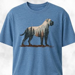 Nature Cane Corso T Shirt Gift For Dog Lover