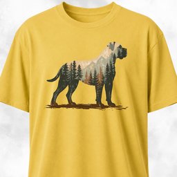 Nature Cane Corso T Shirt Gift For Dog Lover