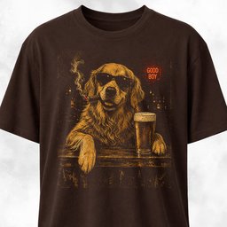 Good Boy Golden Retriever T Shirt Gift For Dog Lover