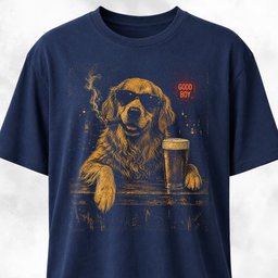 Good Boy Golden Retriever T Shirt Gift For Dog Lover