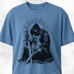 Grim Reaper With Frenchie T Shirt Gift For Dog Lover