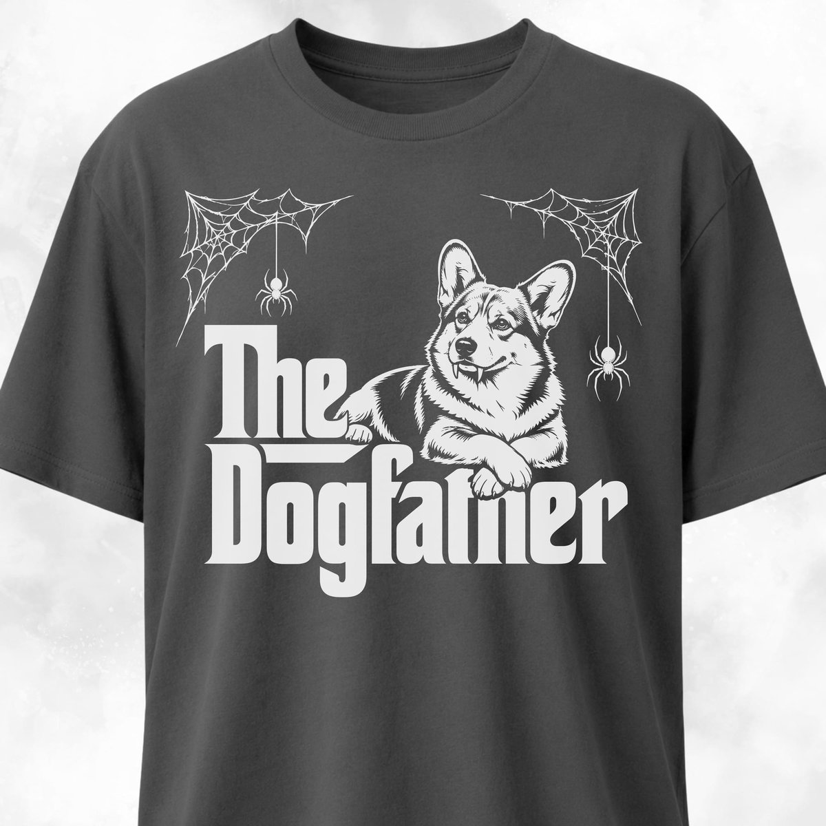 The Dogfather Halloween Corgi T-Shirt