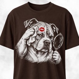 Pitbull Forehead Kiss T Shirt Gift For Dog Lover