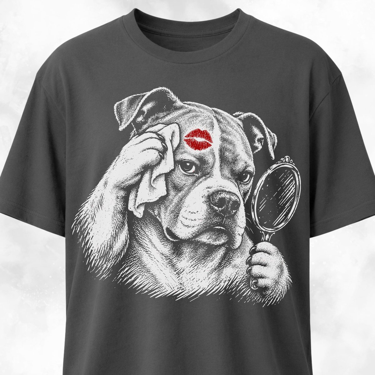 Pitbull Forehead Kiss T Shirt Gift For Dog Lover