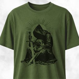 Grim Reaper With Pug T Shirt Gift For Dog Lover