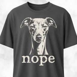 Nope Iggy T Shirt Gift For Dog Lover