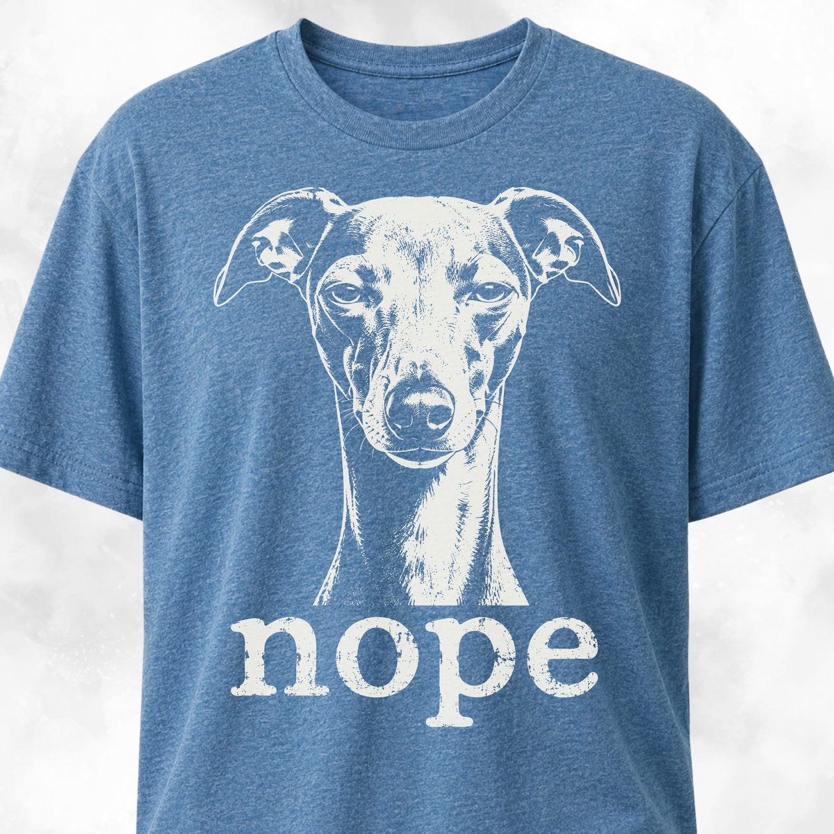 Nope Iggy T Shirt Gift For Dog Lover