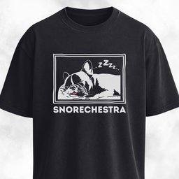 Snorechestra Frenchie T Shirt Gift For Dog Lover