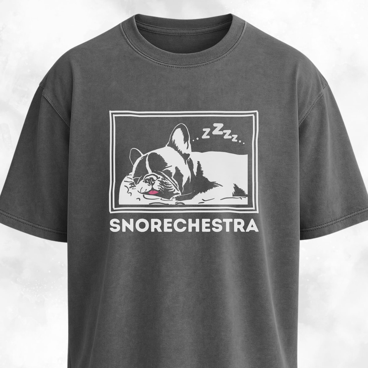 Snorechestra Frenchie T Shirt Gift For Dog Lover